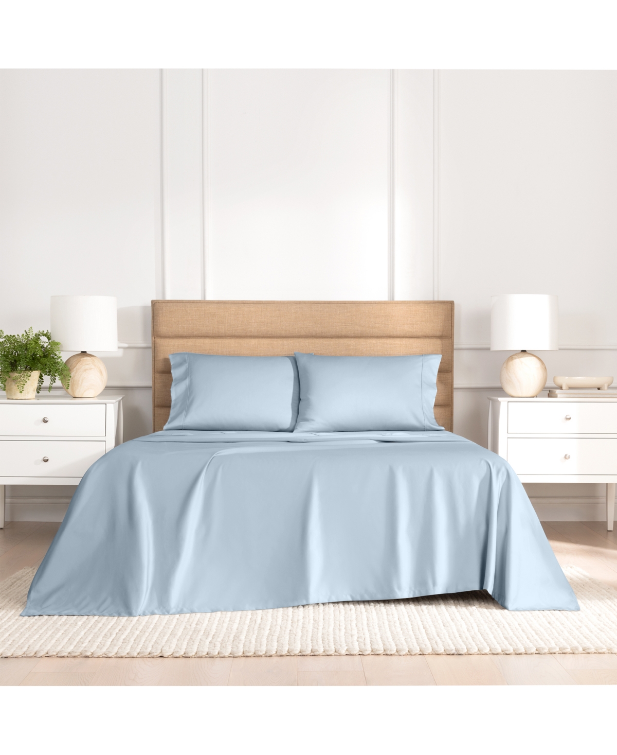 Serene Sleep 1000-thread Count 4-pc. Sheet Set, Full In Blue