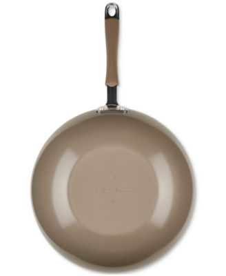 Cucina Ceramic Nonstick 11" Stir Fry Pan with Lid