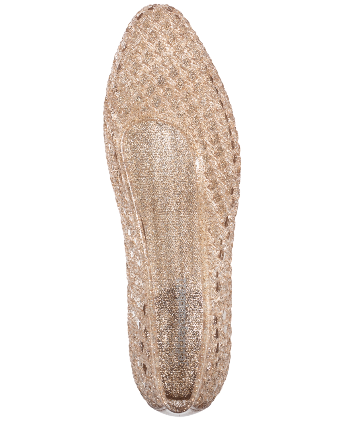 Jeffrey Campbell Women's Bestie Caged Ballet Jelly Flats In Multi