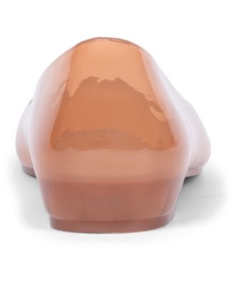 Women's Fixed Split-Toe Jelly Flats