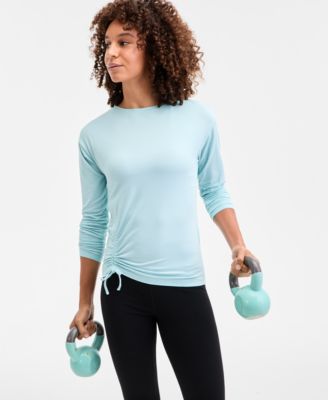 Women's Relaxed Side-Ruched Top, Macy's Exclusive 
