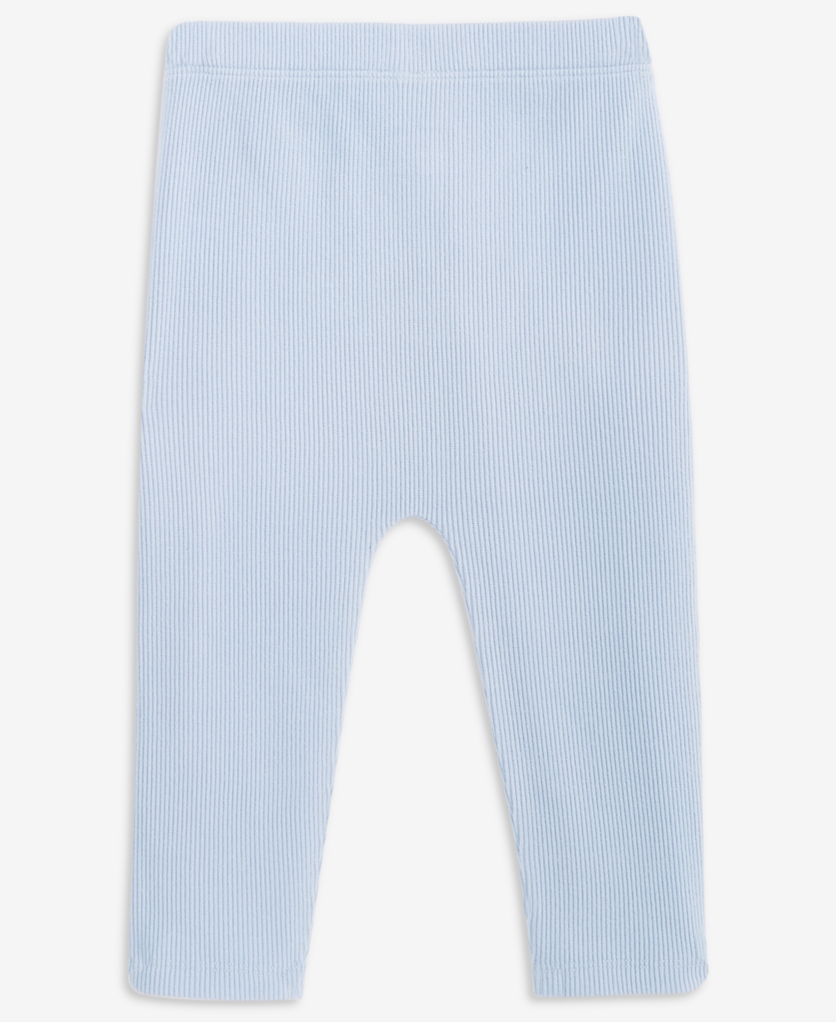 First Impressions Baby Brushed Rib Pants, Macy's Exclusive In Blue