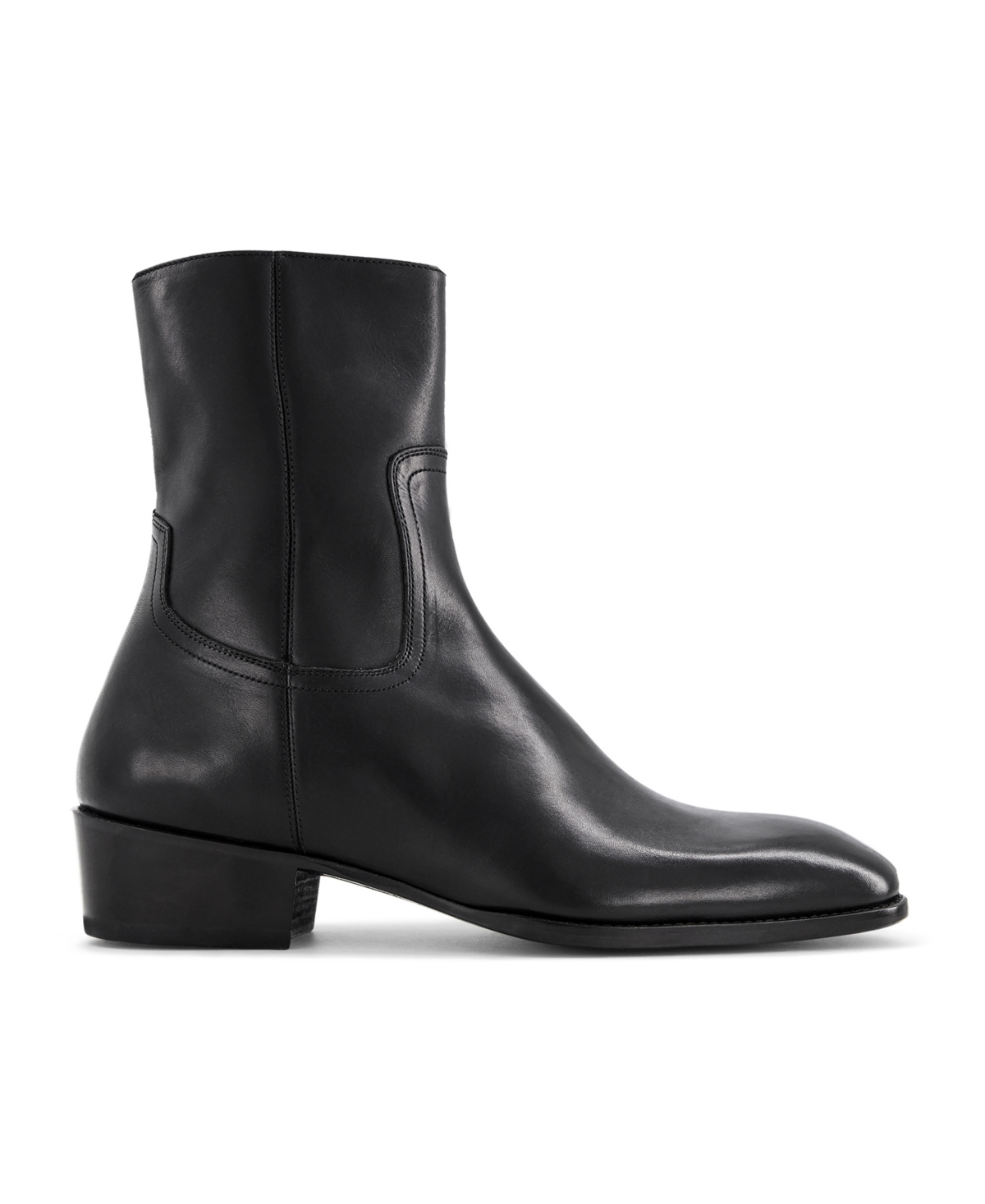 Anthony Veer Men's Lennox Zipper Boots In Black