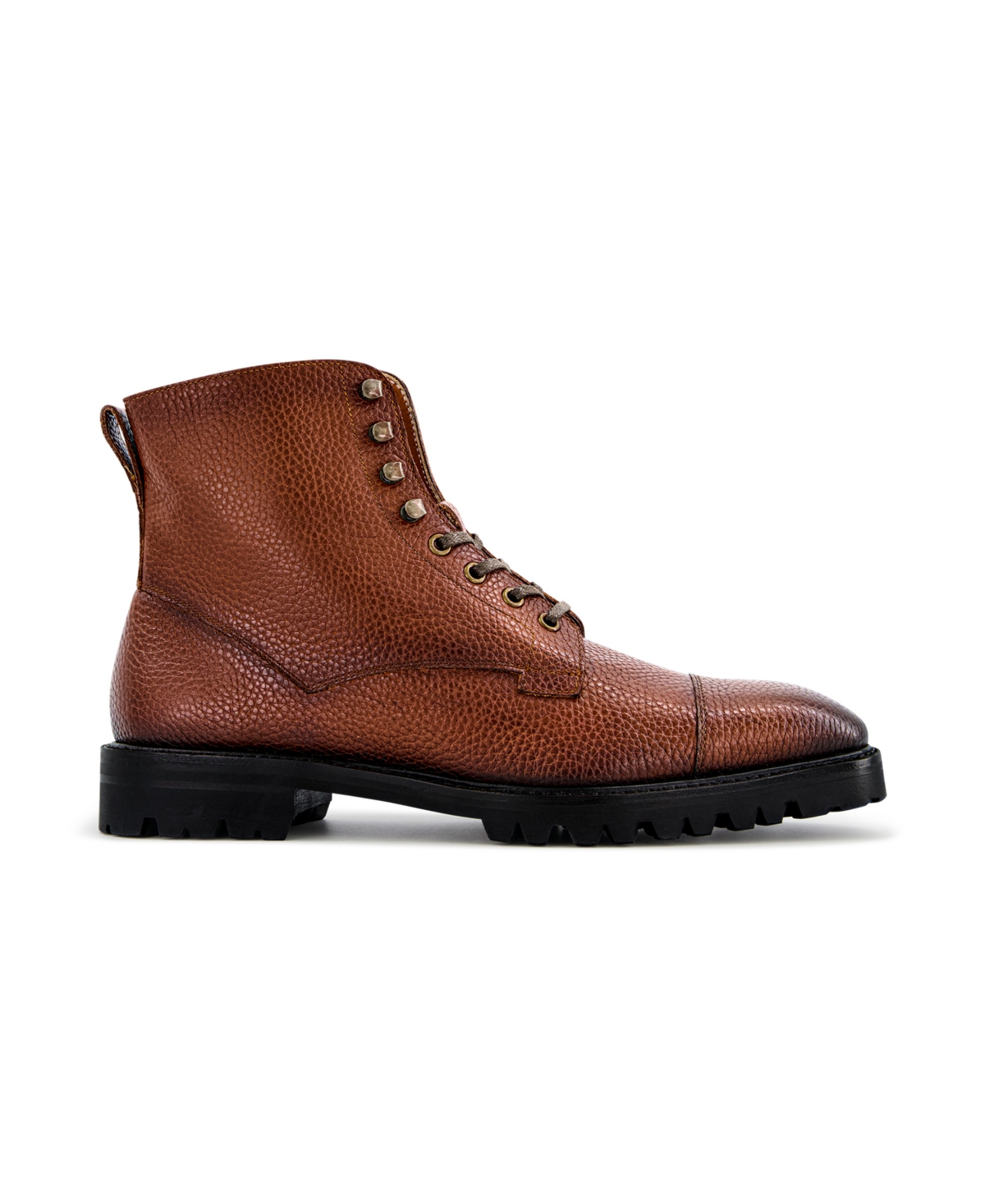 Anthony Veer Pembroke Cap-toe Boot In Brown