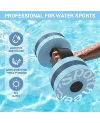 Water Weights Aquatic Exercise Dumbbells Water Dumbbell Aerobics Workouts