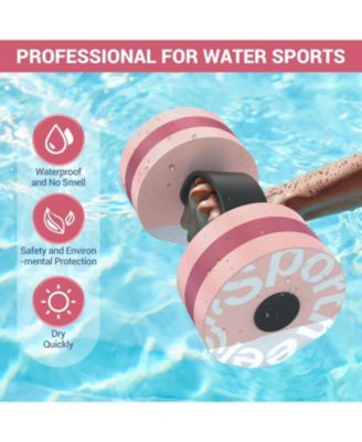 Water Weights Aquatic Exercise Dumbbells Water Dumbbell Aerobics Workouts