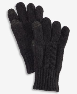Women's Cable Knit Gloves, Macy's Exclusive 