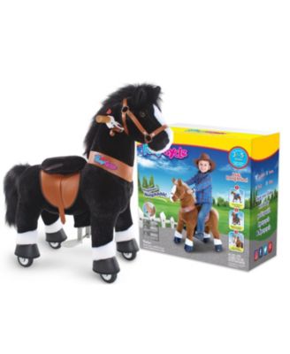 Ride-on Horse Black Model U Size 3 for 3-4 Years