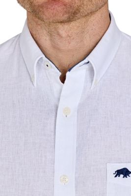 Big & Tall Short Sleeve Linen Shirt