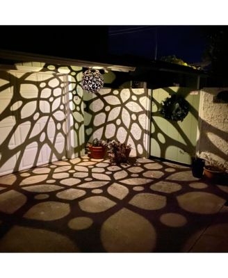 18" Solar - Peace - Black