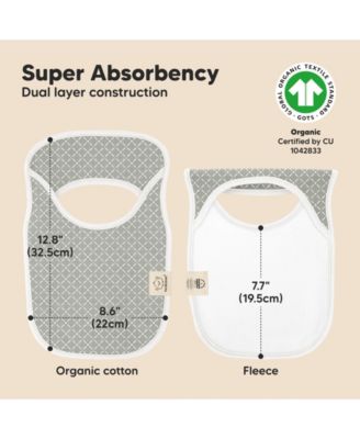 8-Pack Baby Bibs for Boys, Girls, Pull-on Bibs, Baby Drool Bibs for Baby Boy, Baby Girl, Baby Bib Unisex