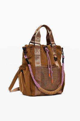 Women's Multi-position backpack with drawstrings
