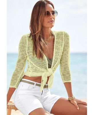 Women's Open Work Cardigan