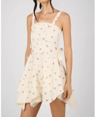 Women's Handkerchief Mini Dress