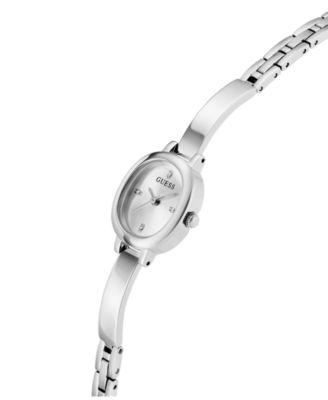 Women's Silver Tone Analog Watch, 21mm