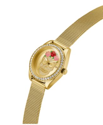 Women's Gold Tone Analog Watch, 30mm