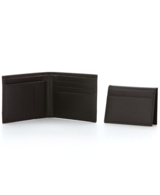 Men's Leather Passcase Wallet