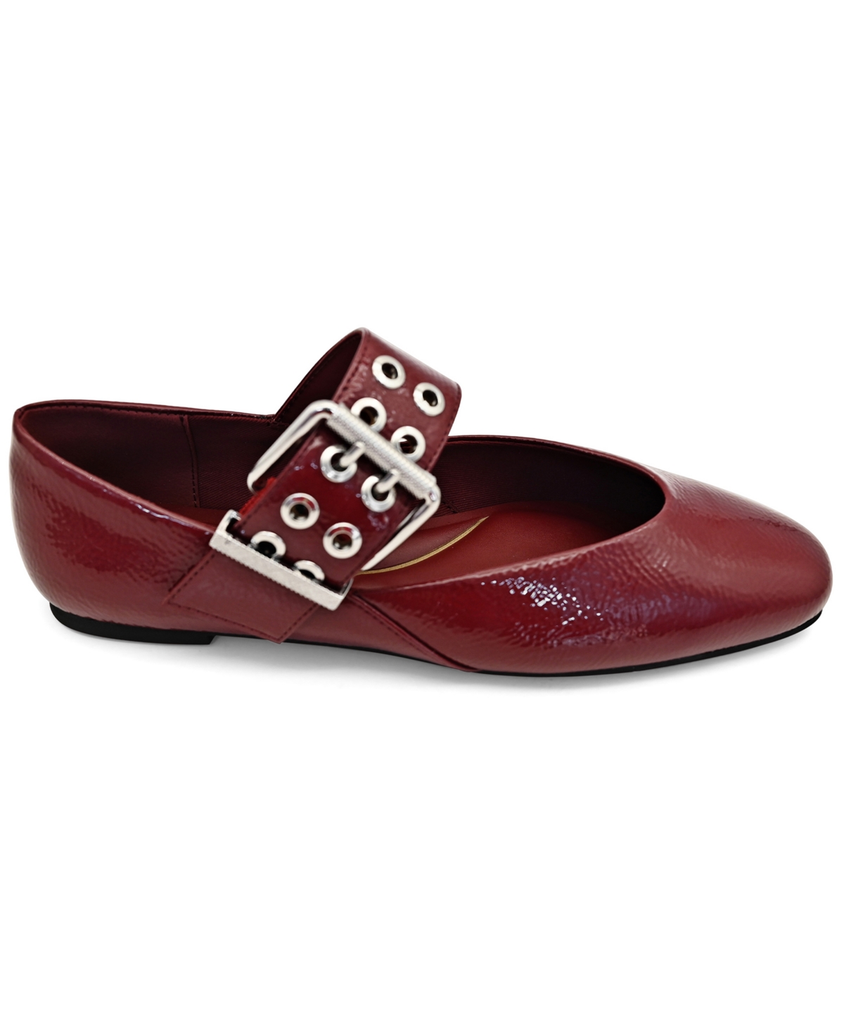 Kenneth Cole New York Women's Marcella Mary Jane Ballet Flats In Burgundy