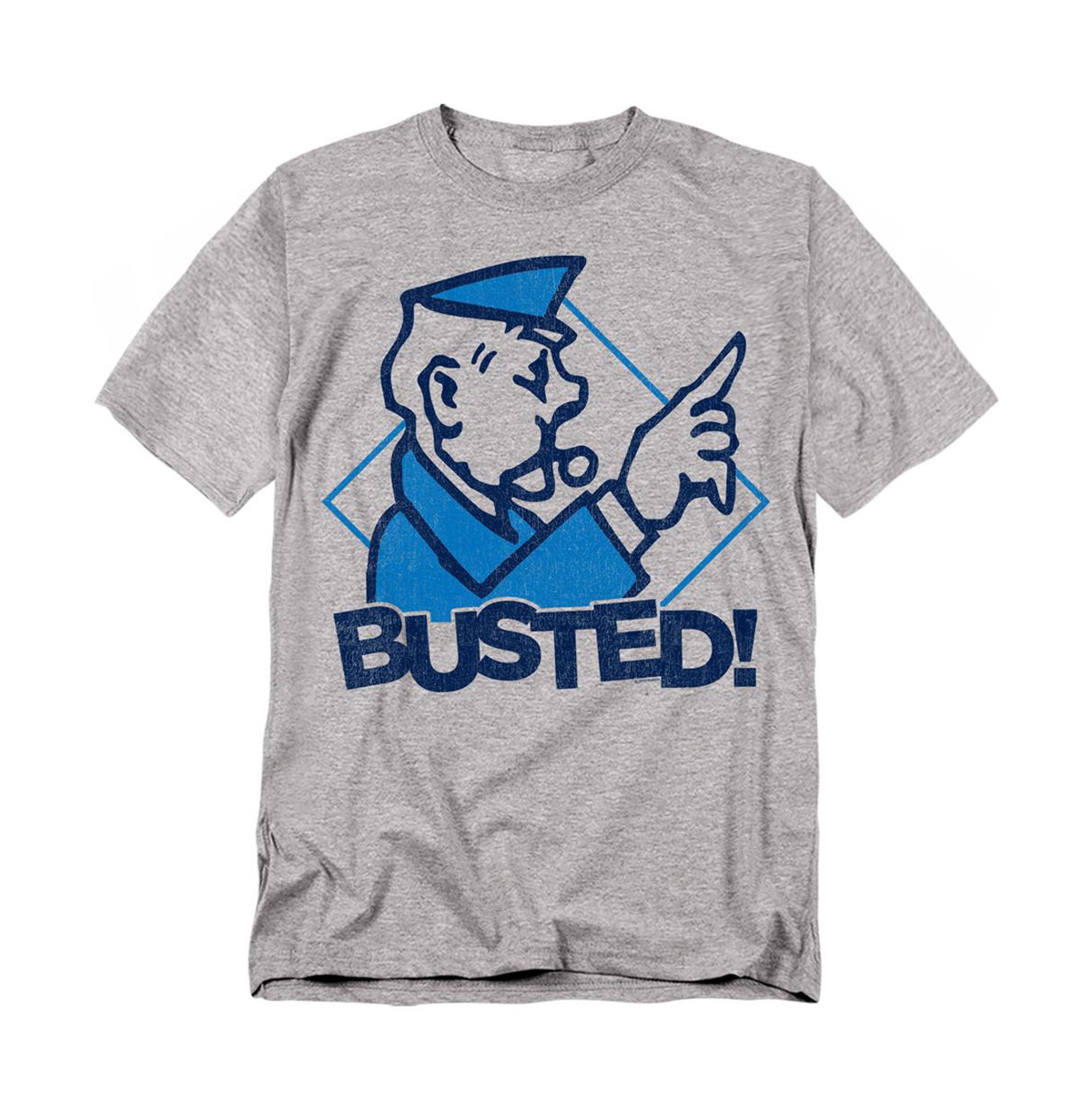 Men's Monopoly You're Busted T-Shirt - Athletic heather