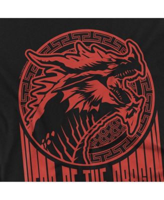 Men's Dungeons And Dragons Year Of The Dragon Street Red T-Shirt
