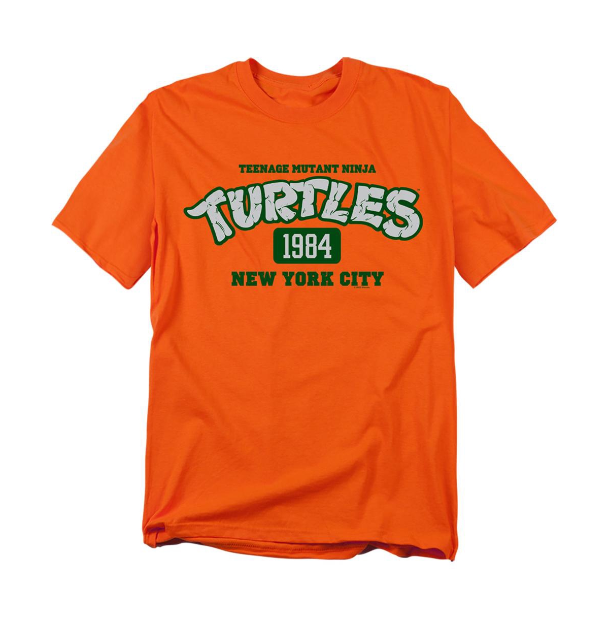 Men's Teenage Mutant Ninja Turtles Est. 1984 Nyc T-Shirt - Orange