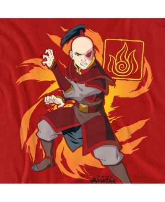 Men's Avatar The Last Airbender Zuko Flame Burst T-Shirt