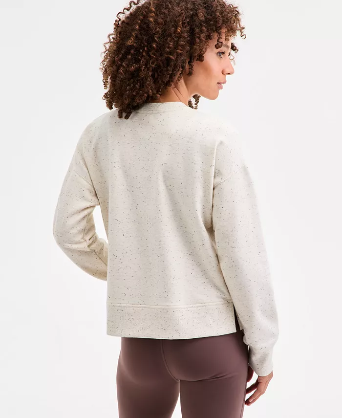 Women's Fleece Crewneck Sweatshirt - thumbnail 4