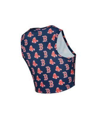 Women's&nbsp;2-Piece Navy Boston Red Sox Knit Tank Top and Skort Set