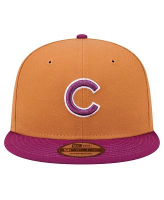 Men's Brown/Purple Chicago Cubs Color Pack Two-Tone 9FIFTY Snapback Hat