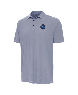 Antigua - Men's Navy TGL New York Golf Club Twine Performance Polo
