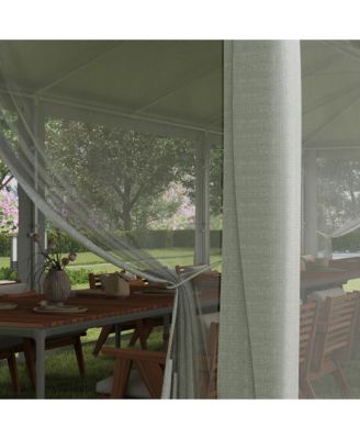 10' x 28' Party Tent with 8 Removable Net Sidewalls,