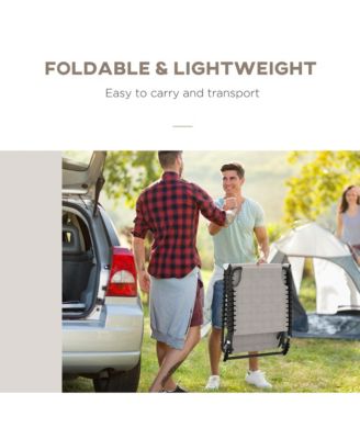 2 Chaise Lounge Pool Chairs, Folding, Reclining