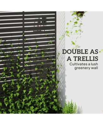 Metal Outdoor Privacy Screen with Sd Outdoor Divider,