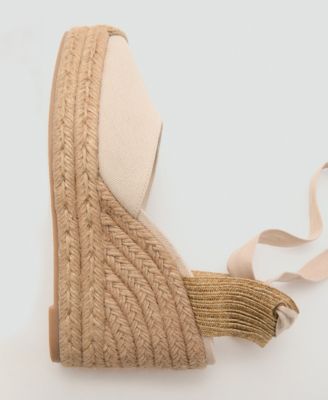 Women's Combined Tied Wedges