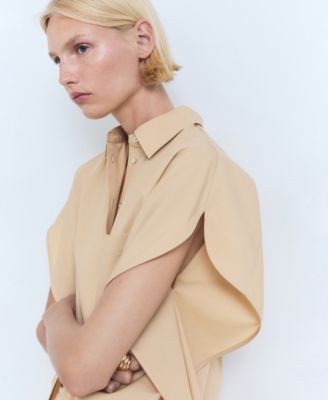 Women's Oversized Short-Sleeved Shirt