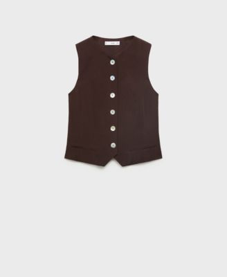 MANGO - Women's Buttoned Suit Jacket