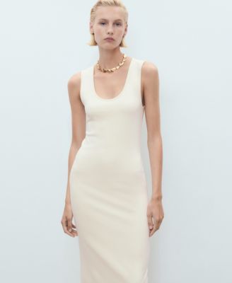 Women's Fitted Midi Dress