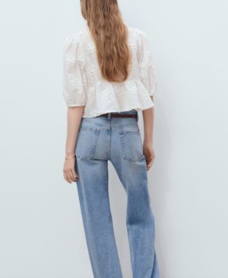 Women's Cotton Embroidered Blouse