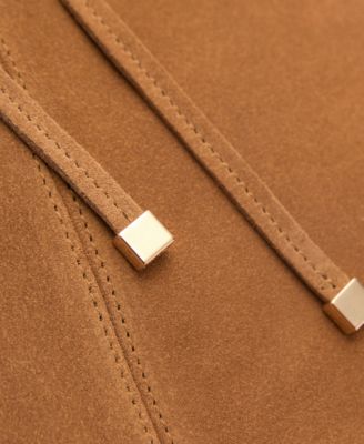 Women's Suede Shopper Bag