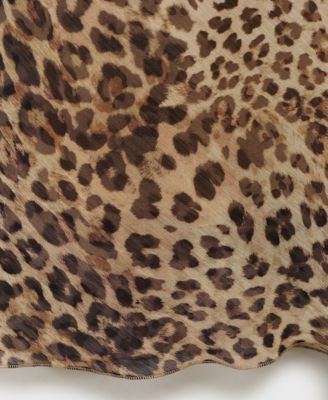 Women's Animal Print Midi Dress