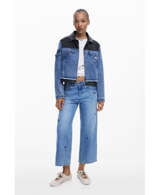 Women's Waxed Mickey denim jacket