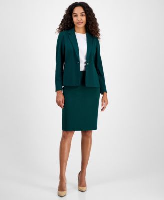 Kasper - Women's Stretch-Crepe Slim Pencil Skirt