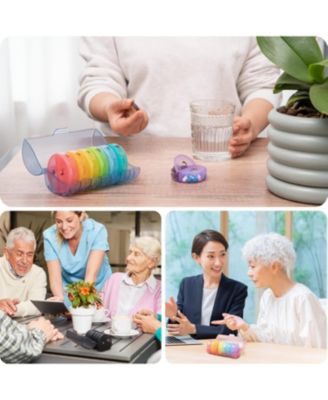 Weekly Pill Organizer 7 Day 2 Times a Day