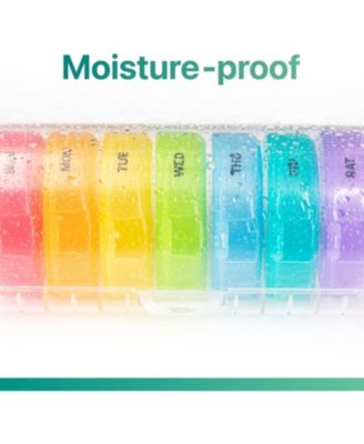 Weekly Pill Organizer 7 Day 2 Times a Day