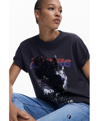 Women's Mickey car T-shirt