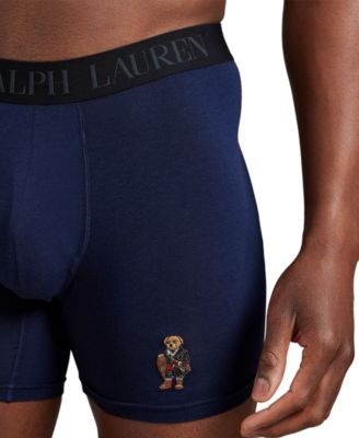 Men's 3-Pack Elastic Waist Boxer Briefs Holiday Gift Set