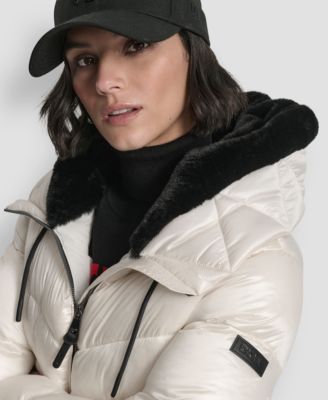 Women's Shine Hooded Puffer Coat