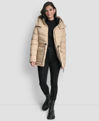 Women's Shine Hooded Anorak Puffer Coat