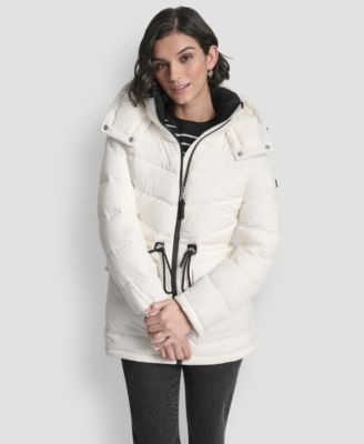 Women's Shine Hooded Anorak Puffer Coat