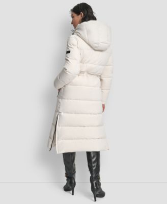 Women's Hooded Anorak Maxi Puffer Coat